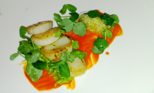 petrichor restaurant the cavendish hotel london scallops