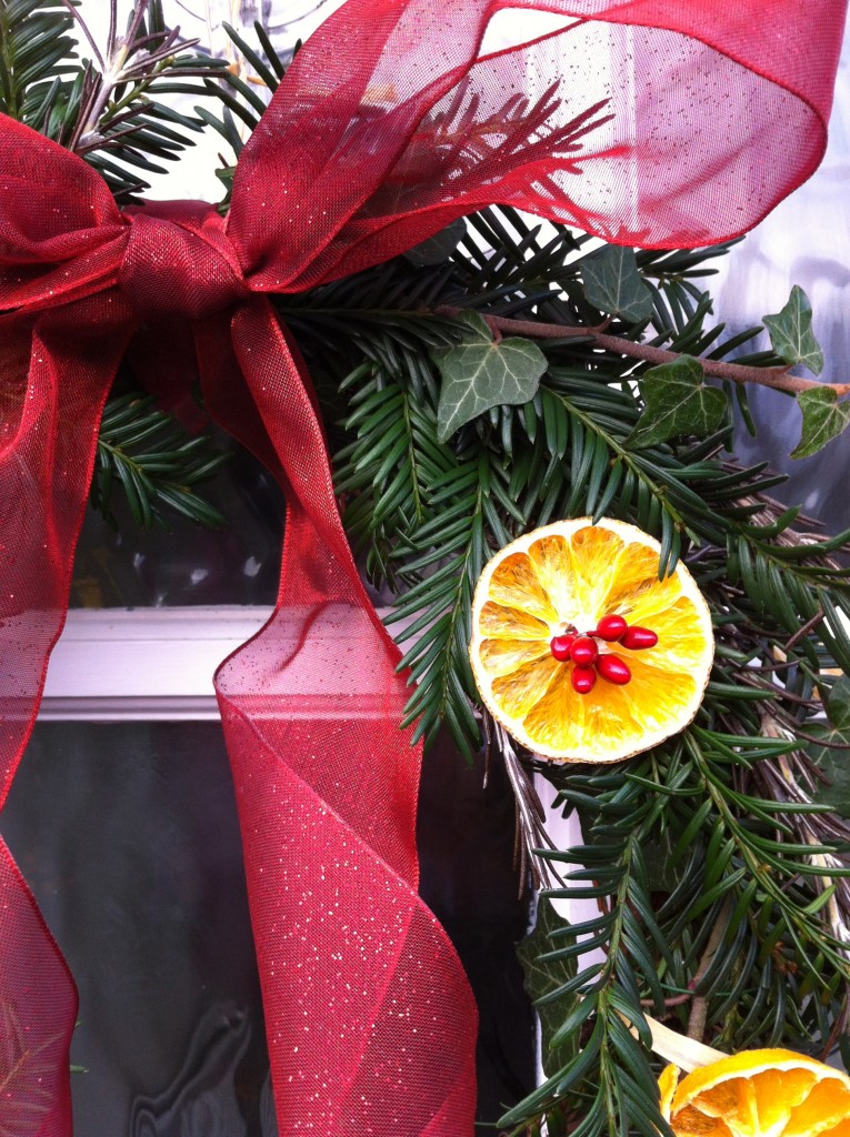 dried citrus slice xmas decs