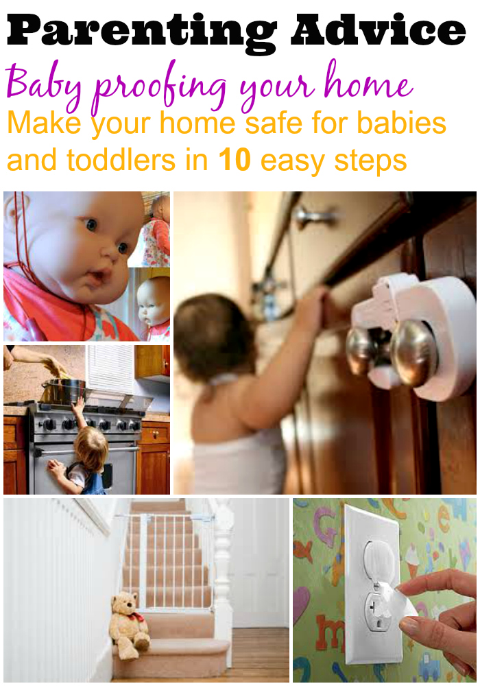 baby proofing your home, make your home safe for a baby, make your home safe for a toddler