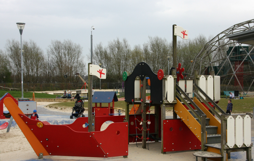 Hengrove Park pirate playground