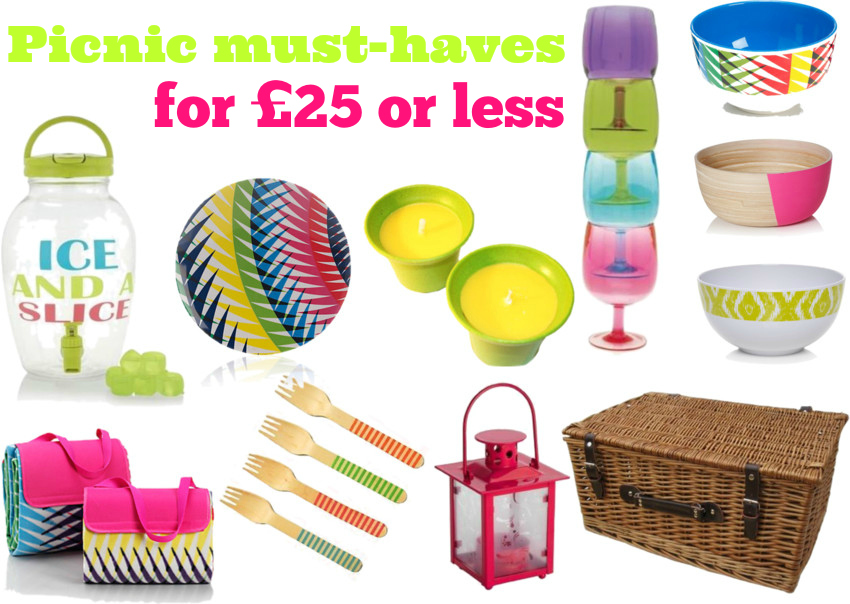 picnic must-haves for £25 or less