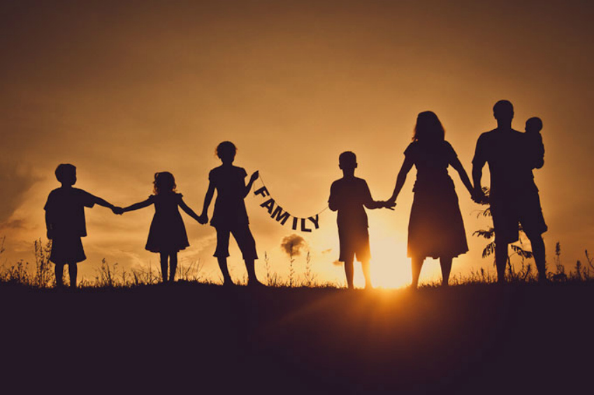 family-ties family photo