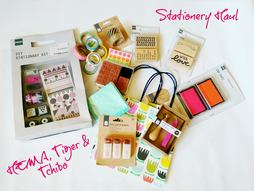 stationery haul