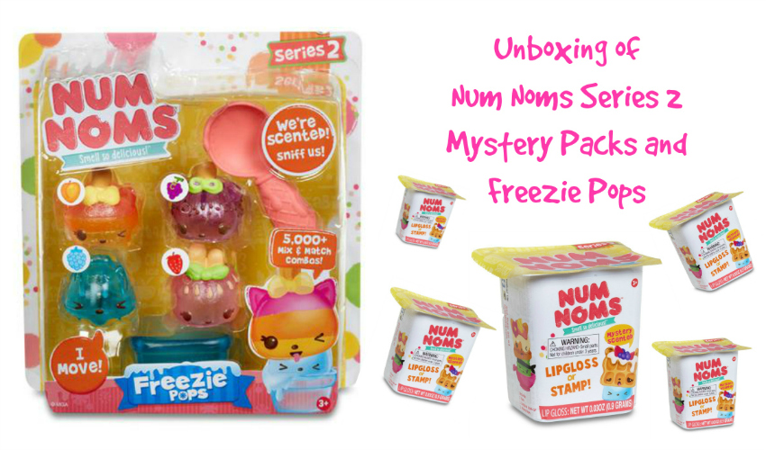 num noms series 2, num nom mystery pack, freezie pops