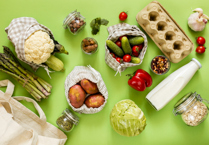 reusable produce bags, reusable grocery bags