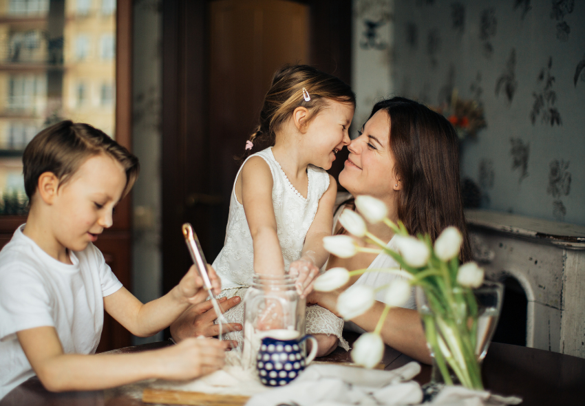 stuck inside with kids