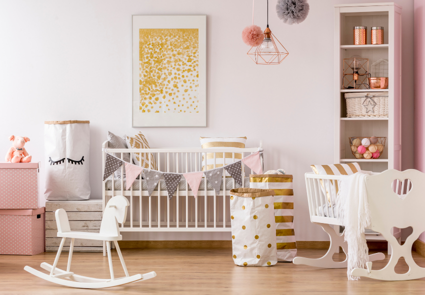 fun ways to decorate a nursery (1)